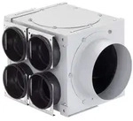 Zehnder Modul-Verteilkasten 4-fach DN 160 4 x 90