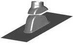 Kermi x-well Universal-Dachpfanne NW 125 f&uuml;r Dachhaube, schwarz