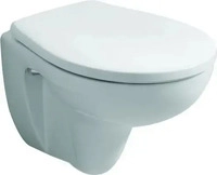 Geberit 571044000, Geberit Renova Comprimo WC-Sitz, wei&szlig; Scharniere Edelstahl