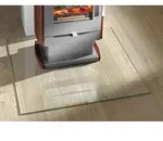Haas+Sohn Bodenplatte Glas f&uuml;r Kaminofen A1 Rechteck Glas