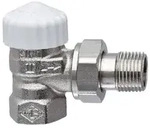 Heimeier Thermostat-Ventilunterteil V-exact II, Eckform, DN 20, vernickelt
