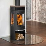 Oranier 579432, ORANIER Kaminofen Rota Tre 2.0 Korpus Stahl schwarz, Abdeckplatte