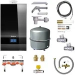 Buderus Gas-Brennwert Logaplus-Paket W42S GB182i.2-15 15kW H-Gas Bedieneinheit...