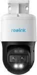 Reolink Trackmix PoE &ndash;4K PTZ PoE &Uuml;berwachungskamera Au&szlig;en mit Dual-Objektiv, 6X