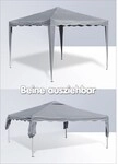 Dema Pavillon Gartenpavillon Faltpavillon 3x3m grau Garten Partyzelt 14219