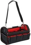 Dema Werkzeugtasche Schultertasche Werkzeug Tasche mit Schultergurt XL viele...