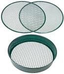 KesTek Gartensieb KTGS2 Metallrandsieb Durchwurfsieb Sieb 3in1 Erde Kompost Kies