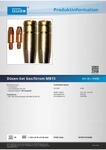 Guede G&uuml;de D&uuml;sensatz f&uuml;r Gas & Strom MB 15 SB Stromd&uuml;se Gasd&uuml;se D&uuml;sen