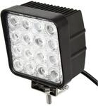 Dema LED Arbeitsscheinwerfer 16x3W 12-24V Offroad Scheinwerfer f&uuml;r KFZ LKW SUV...