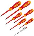 Kestek Elektriker Schraubendreher Set 7tlg Schlitz Kreuz VDE Schraubenzieher...