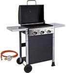 Dema Gasgrill Arkansas 3X Gasgrillwagen Grillstation 3 Flammen Gas Grillwagen...