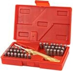 Dema Schlagzahlen und Schlagbuchstaben Set 4mm 38-tlg Schlagstempel Stanzstempel