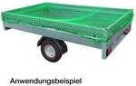 Kestek Anh&auml;ngernetz Gep&auml;cknetz Abdecknetz 4 x 3 m gr&uuml;n zur Ladungssicherung