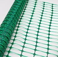 Dema Schutznetz Bauzaun Absicherungszaun Warnnetz Wildzaun Waldzaun Gr&uuml;n 30 x 1