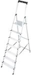 Krause Monto Alu 7-Stufen-Stehleiter SOLIDY bis 150kg DIN EN131 Aluleiter 126252