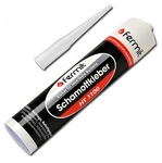 Fermit Schamottkleber HT1100 310 ml, Hochtemperatur-Kleber, Kartusche 138270