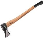 Dema Spaltaxt Axt 2 kg mit Hickory Holzstiel 80 cm Holzbeil Beil Spaltbeil Holzaxt