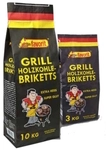 Favorit Grillbriketts 3 kg Sack Holzkohlebriketts aus Holzkohlenstaub gepresst 3000