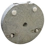 Dema Sonnenschirmst&auml;nder / Schirmst&auml;nder rund 45 cm Granit grau 30 kg Schirmfu&szlig;