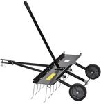 Dema Vertikutierer Rasenstriegel Entmooser Rasenbel&uuml;fter 100cm f&uuml;r Rasentraktor
