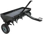 Dema Rasenl&uuml;fter Rasenbel&uuml;fter Vertikutierer mit Stachelwalze 120 cm f&uuml;r