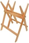 Dema Holz S&auml;gebock 66x55x80 cm Holzs&auml;gebock S&auml;gegestell S&auml;gehilfe Kettens&auml;ge