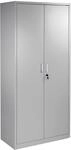Dema Metallschrank Werkstattschrank 80x39x180cm Werkzeugschrank Aktenschrank Grau