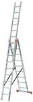 Krause Tribilo Aluleiter 6,9m 3x9 Vielzweckleiter Multifunktionsleiter 3-teilig