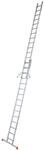 Krause Monto Fabilo Alu Schiebeleiter Anlegeleiter 2x15 Sprossen Leiter 2-teilig