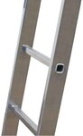 Krause Corda Aluleiter Anlegeleiter Anstellleiter 11 Tritte H&ouml;he 310cm einteilig