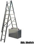 Krause 033406 Corda Alu Vielzweckleiter Treppenleiter 3x10 Tritte Sprossen 615cm