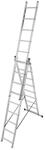 Krause Corda Aluleiter 5,3m 3x9 Multifunktionsleiter Vielzweckleiter Mehrzweck 030399