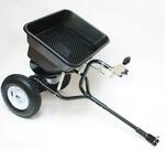 Dema Streuwagen Streusalz Anh&auml;nger D&uuml;ngerstreuer Streuer f&uuml;r Rasentraktor 45...