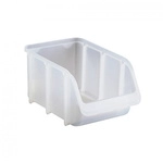 1000Angebote Sichtbox Gr.1 Transparent 673700 - Stapelbare Sortimentsbox f&uuml;r die