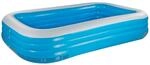 Dema Bestway Aufstell-Pool Planschbecken eckig Gartenpool Schwimmbecken 305x183x56 cm