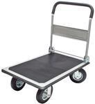Dema Plattformwagen Transportwagen Handwagen Lastenwagen mit Luftbereifung bis 300kg