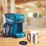 Makita DCM501Z Akku Kaffeemaschine Filterkaffee 12V max./18V ohne Akku Ladeger&auml;t