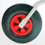 Dema Schubkarrenrad Ersatz-Rad 3.50-6 universal &Oslash; 325 mm Sackkarrenreifen komplett