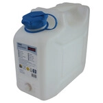FIXKRAFT Wasserkanister 12L Profi HDPE lebensmittelecht mit Hahn Trinkwasserkanister