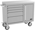 Guede G&uuml;de Edelstahl Werkbank 107,3x49,3x90,5 cm GW5/1 INOX Werktisch Werkzeugwagen