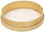 Bellissa Holzrandsieb &Oslash; 42 cm Sieb Holz Erdsieb R&uuml;ttelsieb Sandsieb Masche 10mm