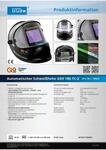 Guede G&uuml;de Automatischer Schwei&szlig;helm Schwei&szlig;erhelm Schwei&szlig;schild GSH 180-TC...