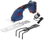 Guede G&uuml;de Akku Gartenpflege-Set GPS 18-201-05 Heckenschere Grasschere 58404