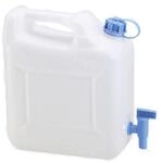 Huenersdorff H&uuml;nersdorff Kunststoff Wasserkanister ECO 10L mit Auslaufhahn