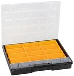 1000Angebote Kunststoff Sortimentskasten Flex 37-15 gelb, 370x295x55 mm 15 F&auml;cher