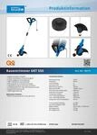 Guede G&uuml;de Rasen-Trimmer Schneider GRT 550 2-Fadensystem & Tipp Nachstellautomatik