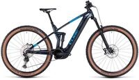 Cube Stereo Hybrid 140 HPC SLX 750 eBike Fully - liquidblue ́n ́blue - 37cm | 27,5