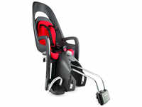 Hamax Kindersitz Caress mit Rahmenrohr-Befestigung - grau/rot/dunkelgrau