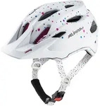 Alpina Carapax JR. - white polka dots matt - 51-56