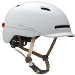 Livall C20 Fahrradhelm mit Bremslicht - weiss - 57-61cm